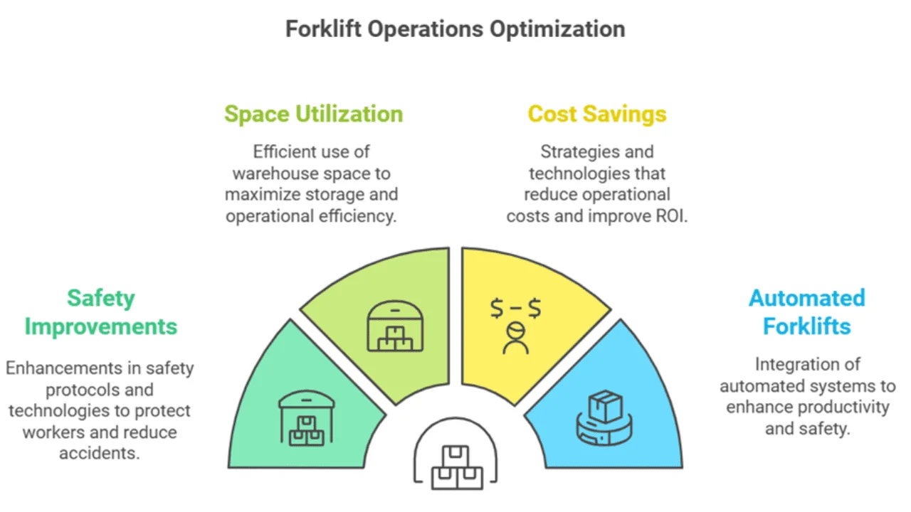 autonomous forklifts for material handling forklift