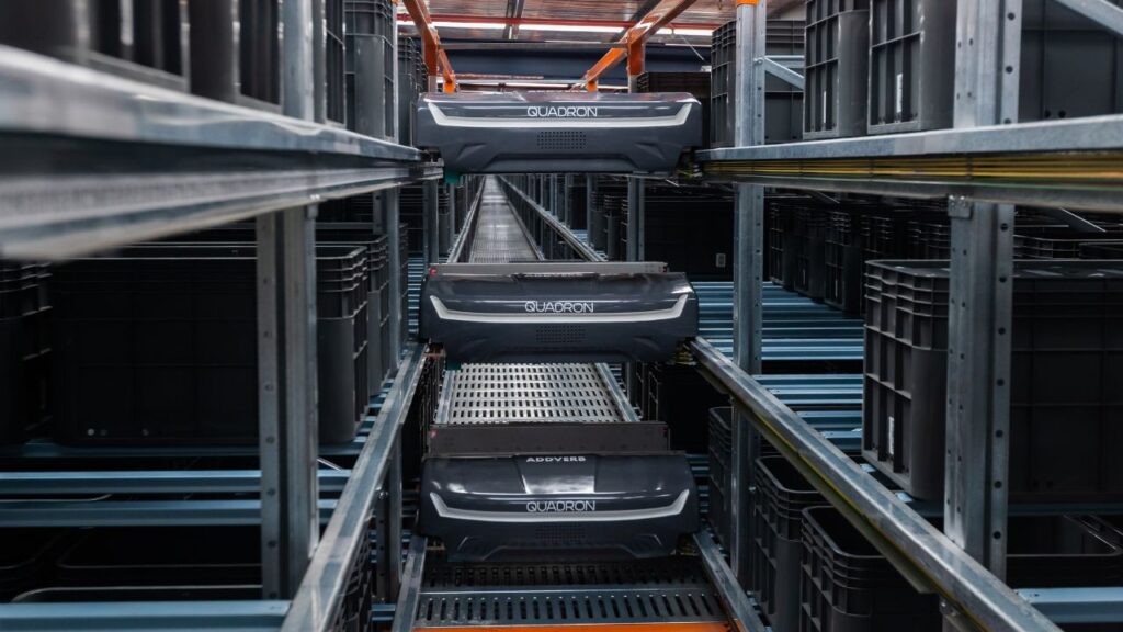 automotive and tyre warehousing asrs system