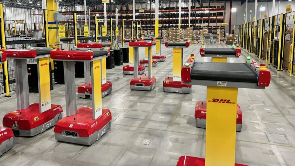 automotive and tyre warehousing sorting robot