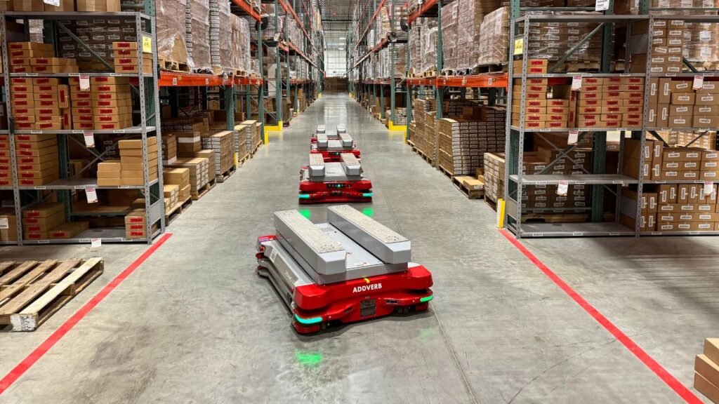 cold storage warehousing mobile robot