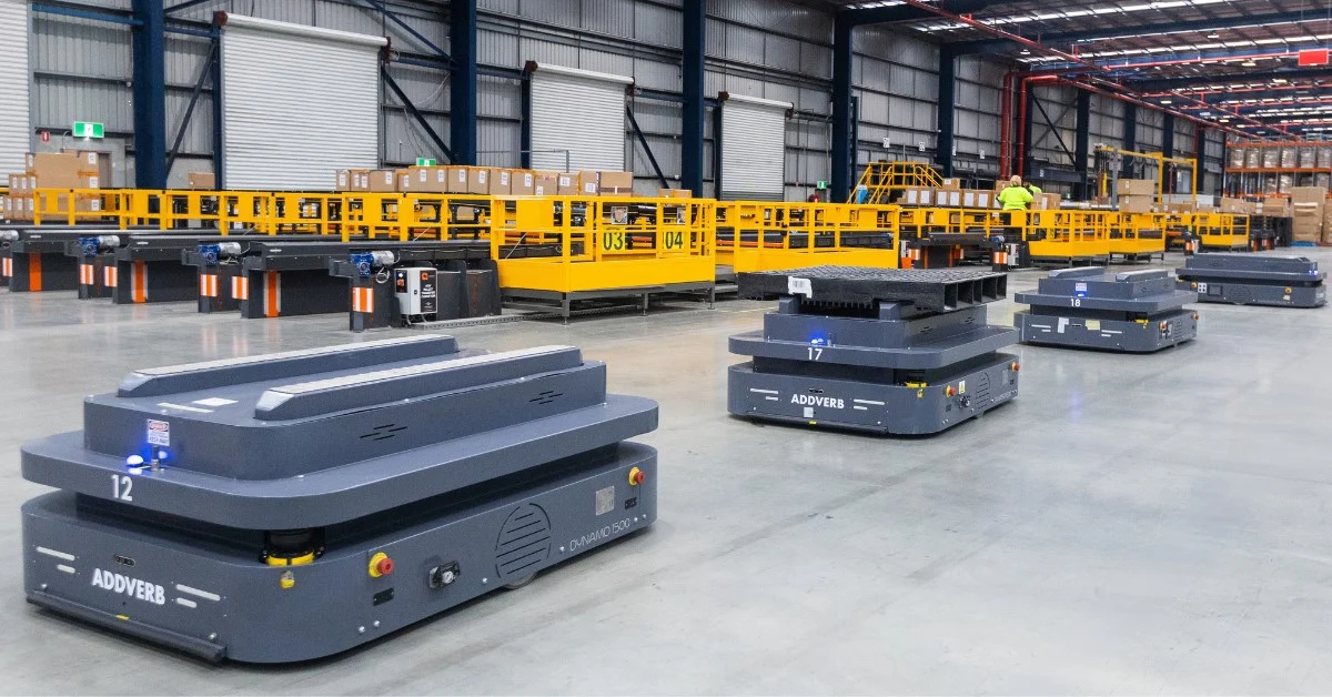 Automation with Autonomous Mobile Robots AMR
