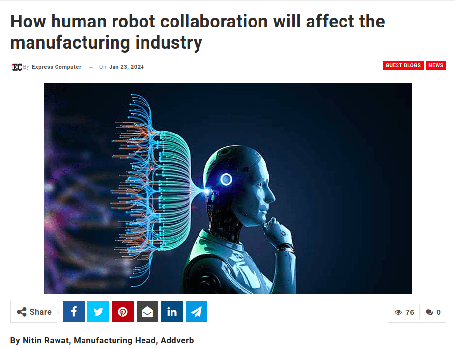 How Human Robot Collaboration will change the automation industry