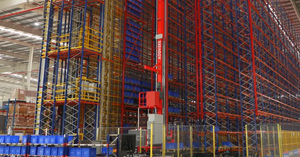 Crane ASRS Battery Manufacturing